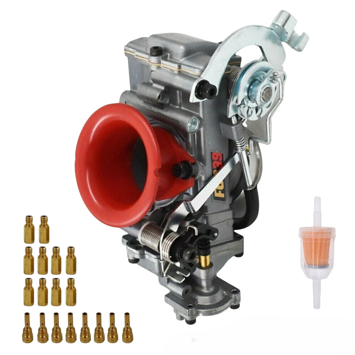 FCR 28/31/33/35/37/39/41MM Motorcycle Accessories Carburetor For KTM HONDA SUZUKI CRF650 FS450 WR400 YZ450F DR650 300CC-650CC