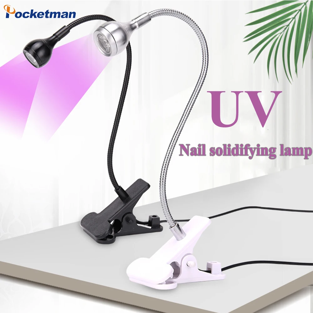 UV Nail Curing Light UV Glue Curing Lamp Ultraviolet Lamp USB UV Light Table Lamp LED Ultraviolet Banknote Inspection Light