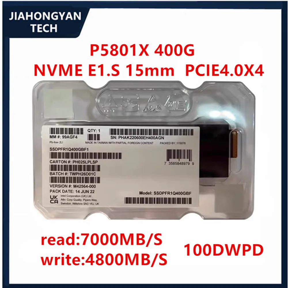 Optane P5801X PCIE変換アダプター付き 動作確認のみ S310db91e542040308838c4af760c7
