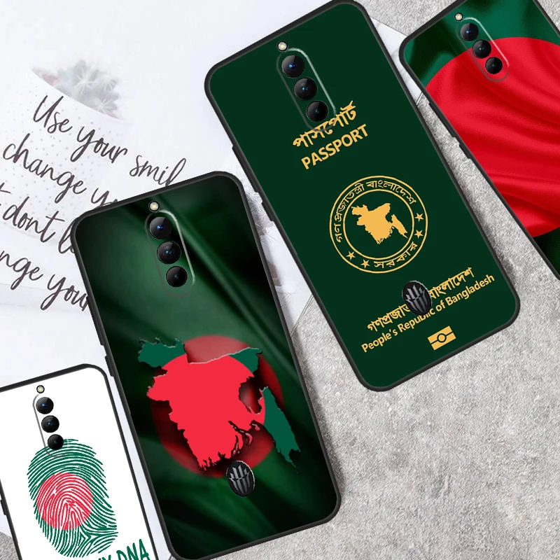 Bangladesh Flag Case For ZTE Nubia Red Magic 9 Pro Plus 6 7 8 Pro Red Magic 6S 7S 8S Pro 5G 5S 6R Cover