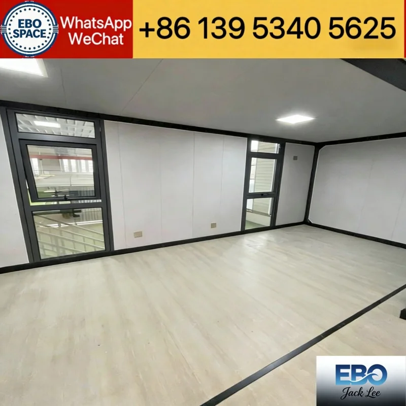 Foldable Container House 20ft 30ft 40ft Prefab Tiny Cabin Expandable Waterproof