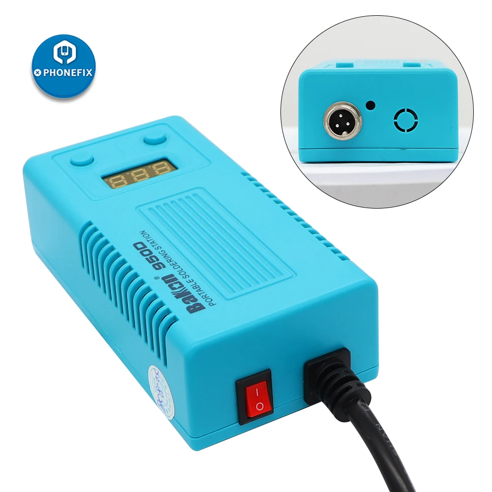 50W Bakon BK950D DIY Smart Electric Soldering iron welding station with T13 Iron Tips Mini Digital Soldering Station