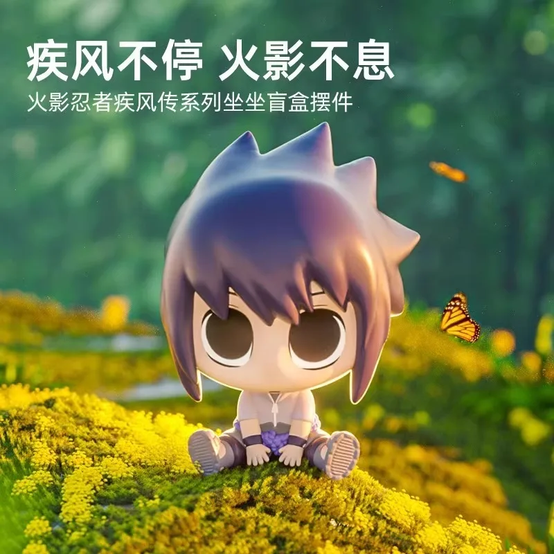

Spot MINISO Miniso Наруто Шинsei Shing Series слепая коробка Наруто тренды фигурки подарки на день рождения коллекция аниме