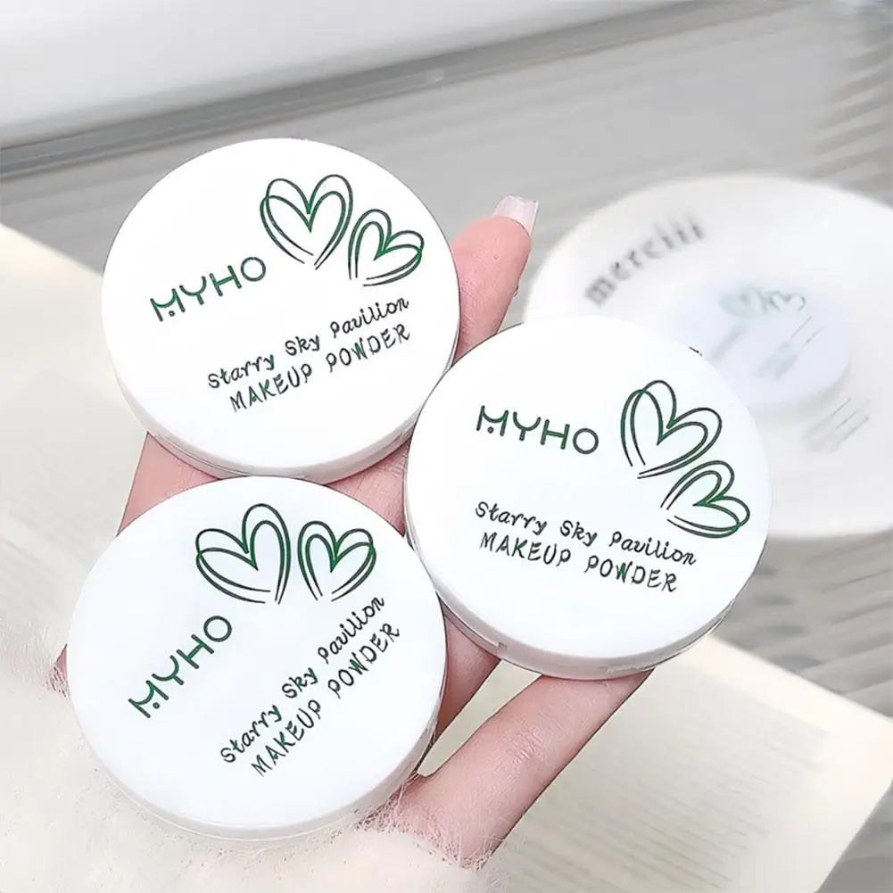 Poudre pressée mate éclaircissante pour le visage, couverture complète, réglage naturel des nus, poudre compacte translucide, maquillage longue durée pour le contrôle de l'huile