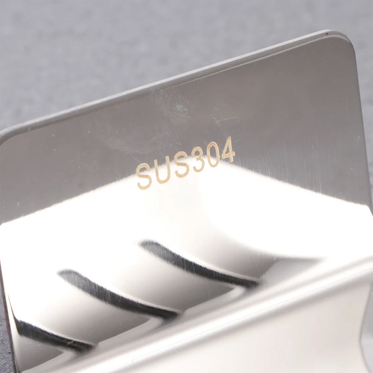 

1Pcs Stainless Steel Soap Rack Punch Free Heavy Duty Adhesive Rustproof Waterproof Hollow Drain Rack for Bathroom Kitchen