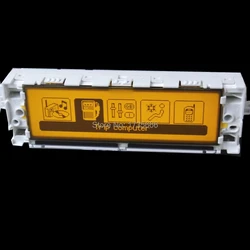 Original yellow monitor screen support USB Dual-zone air Bluetooth white shell for Peugeot 307 407 408 screen citroen C4 C5