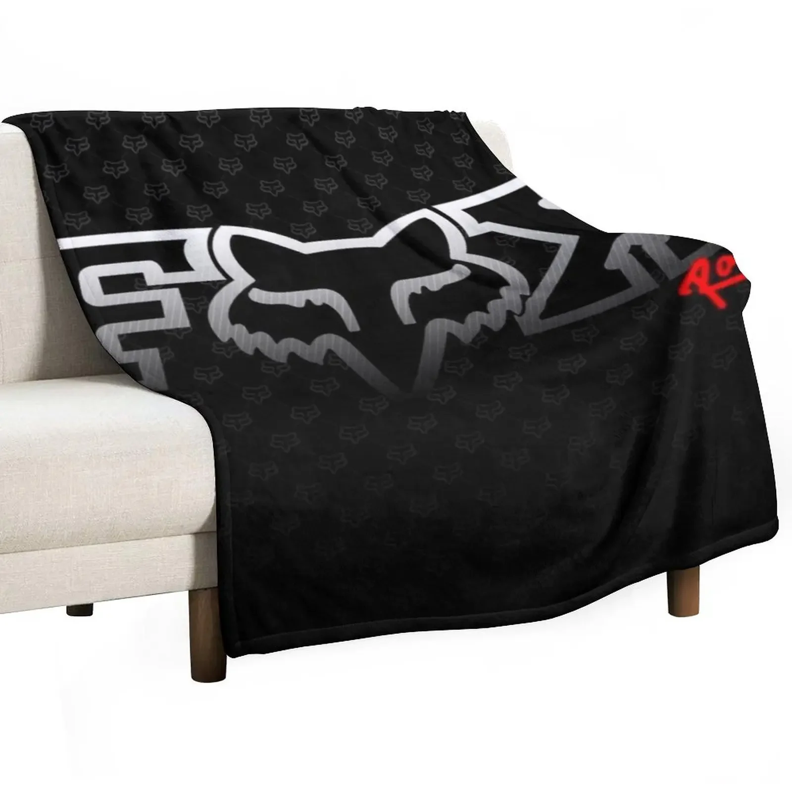 

White red black Racing merch braap mixed colors Throw Blanket christmas gifts Nap Vintage for winter Blankets