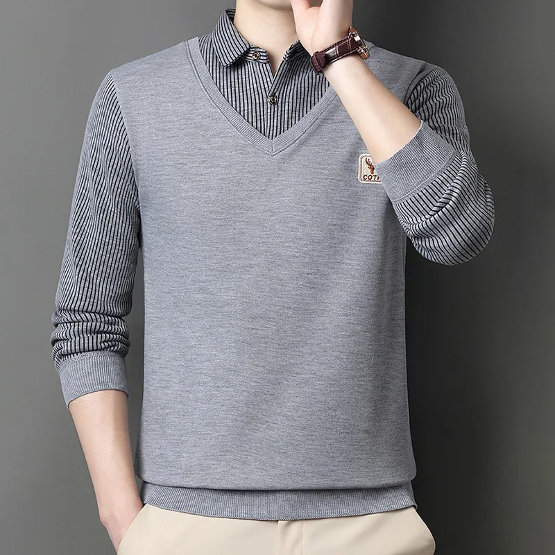 Jersey de lana térmico para hombre – Militar estilo invernal y grueso - imagen 2