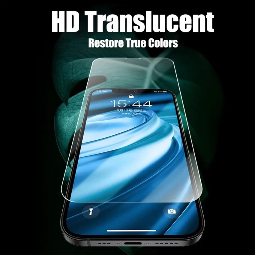 3Pcs Clear Tempered Film Anti-Scratch For Vivo Iqoo 11 12 Z7 Z7X Neo7 Neo8 Neo8 Pro Phone Tempered Glass Clear Screen Protector