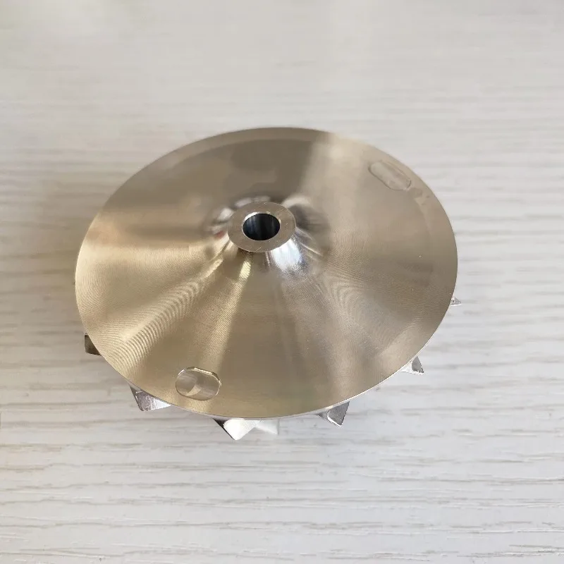 K26 50.33/72.60 مللي متر 7 + 7 شفرات عالية الأداء توربو طحن/الألومنيوم 2618/عجلة ضاغط البليت لـ 5326-970-0001 M57D30TU2 #4