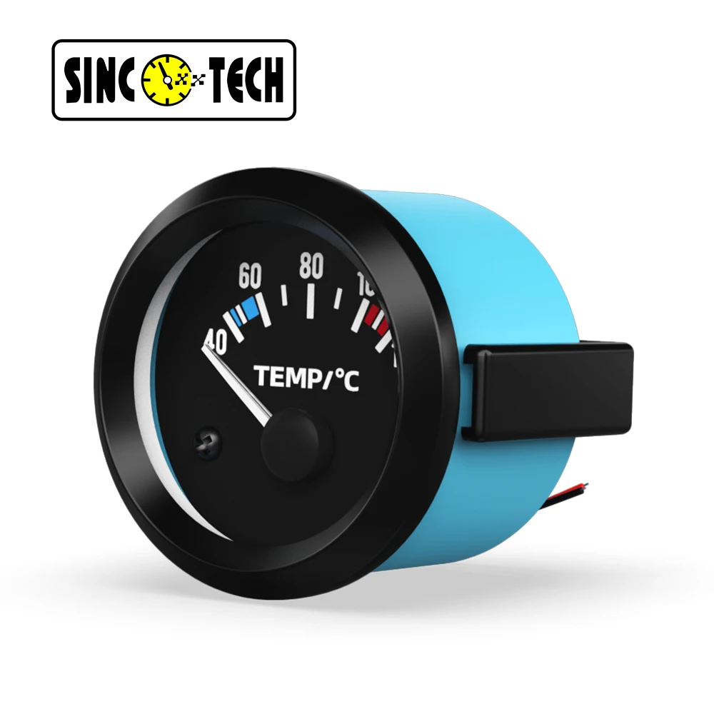 52mm SincoTech Automobile Meter Water Temperature℃ gauge 201 Series