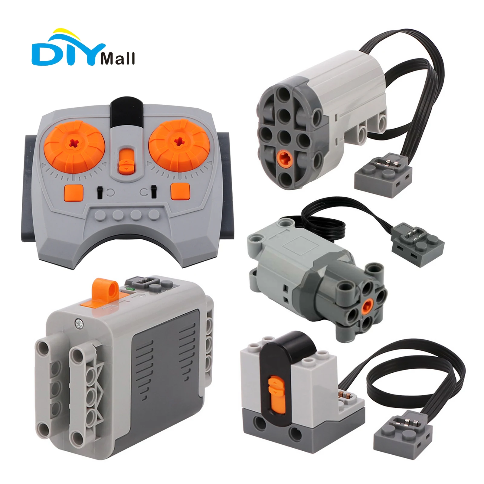 

Original Legoeds Power Functions Modification Kit with L Motor & Servo Motor for MOC 42151/42162