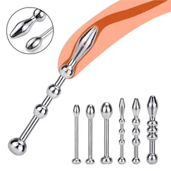 Metal Catheter Urethral Dilators Horse Eye Stimulator Penis Plug Stainless Steel Sex Toys for Men Catheters Sounds Adult Product