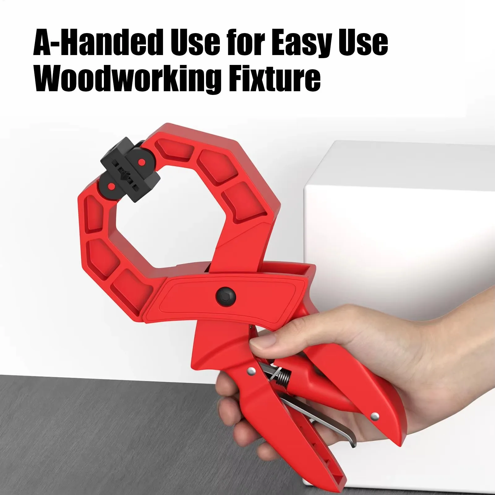 Heavy Duty Spring Clamps 6-Inch Professional Strong Grip Large Clips Fixing Backgrounds Wood Clamps for Home Improvement DIY