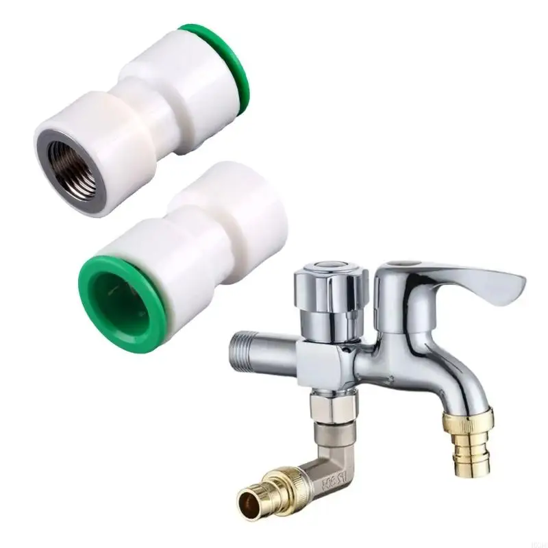 10Pcs Industrial Hose Adapter Water Pipe Quick Connector Direct Insertion Water Pipe Fittings Water Pipe Accessory HX6C