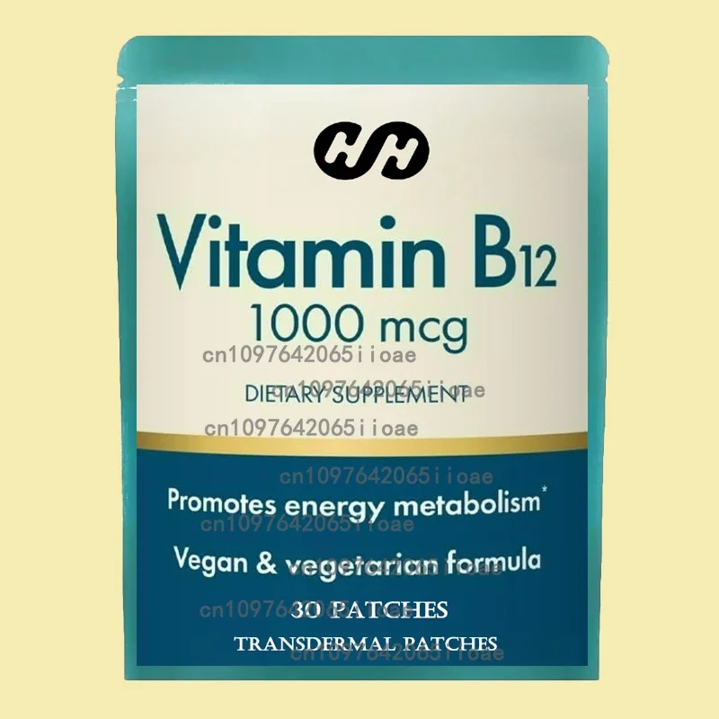 

30 пластырей Energy Transdermal Самоклеящиеся витаминные пластыри B12