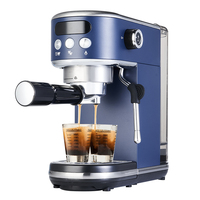 2025 Home Kitchen Appliances Portable 20Bar Pump Semi-Automatic Electric Espresso Machine Coffee Maker
