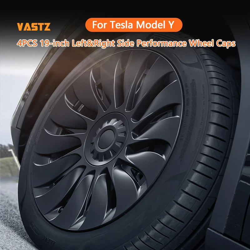 

VASTZ Wheel Hubcaps for Tesla Model Y 19 Inch Performance Automobile Replacemen Wheel Caps Full Rim Cover Accessories