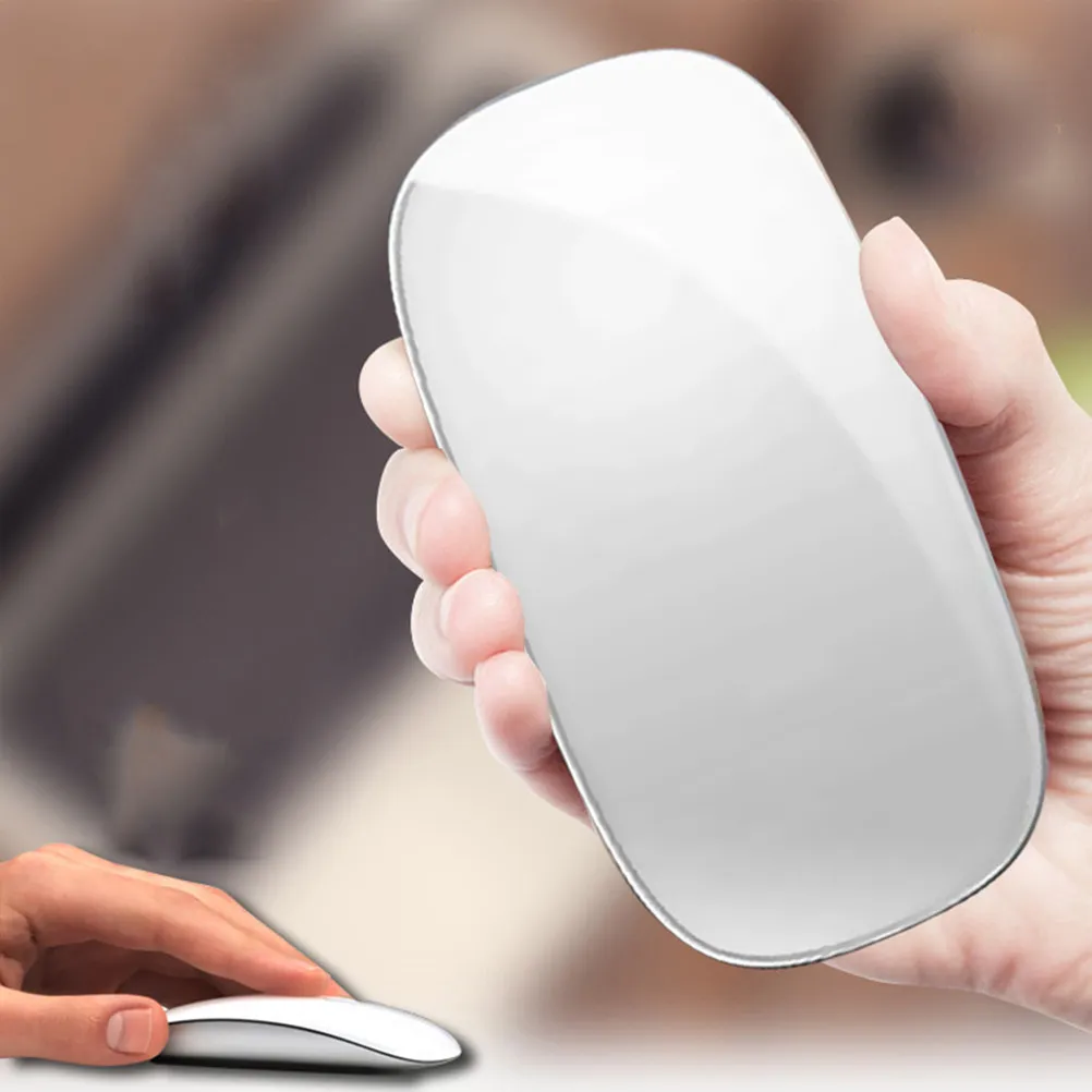 

Fashion Simple Mouse Wireless Portable Computer Mouse Comfortable Ergonomic Design Wrist Pressure Relief for Office
