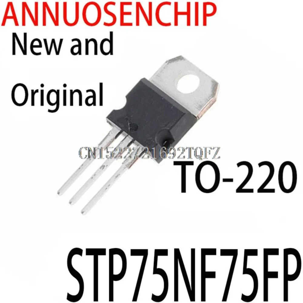 100PCS New and Original P75NF75 75NF75 TO-220 STP75NF75FP