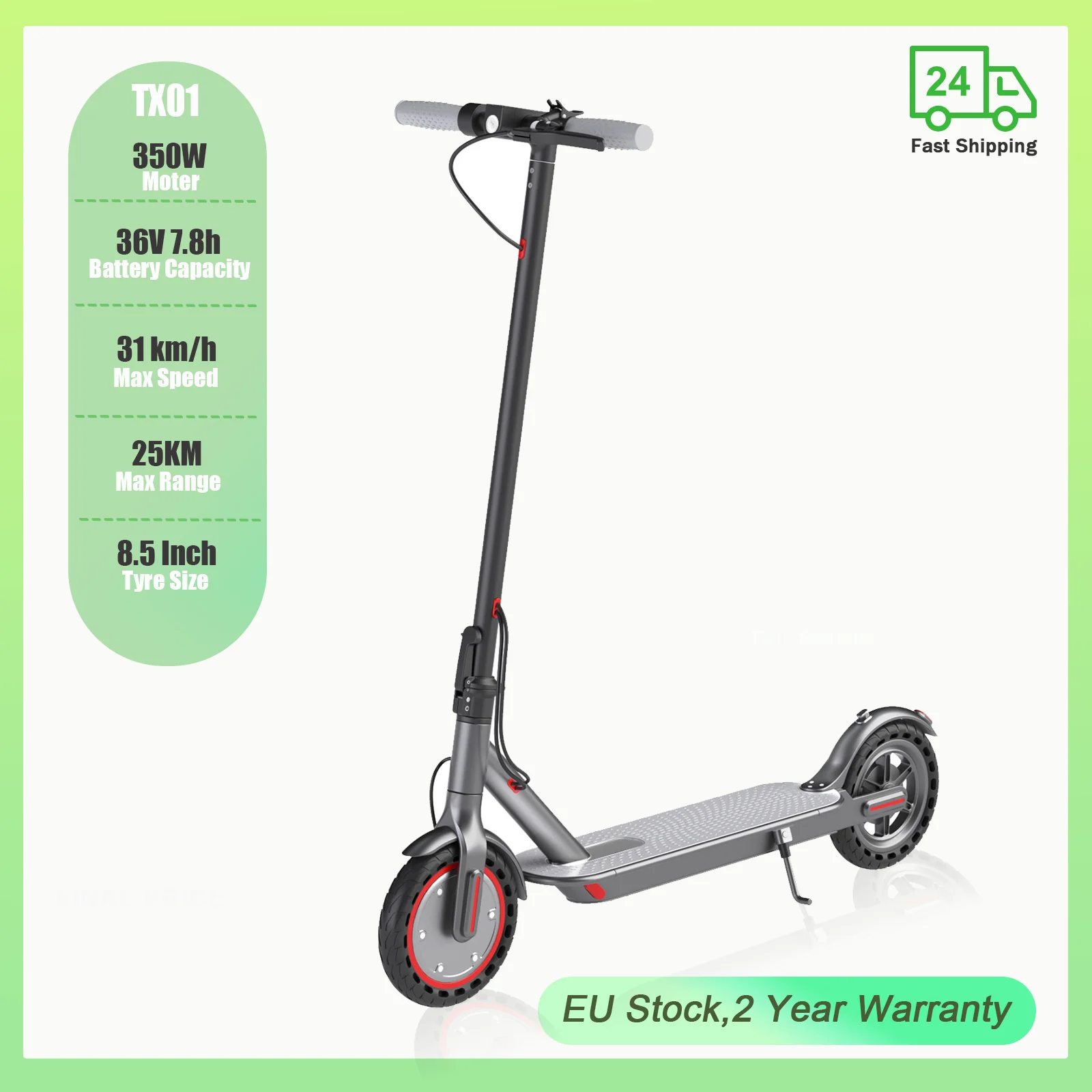 JUICEASE ESMAX Elektrische Scooter Krachtige Motor 42V14.5Ah 45KM Lange Actieradius 10 Inch Pneumatische Lekvrije Band Opvouwbare Slimme Volwassen Kick City Commuter EScooter