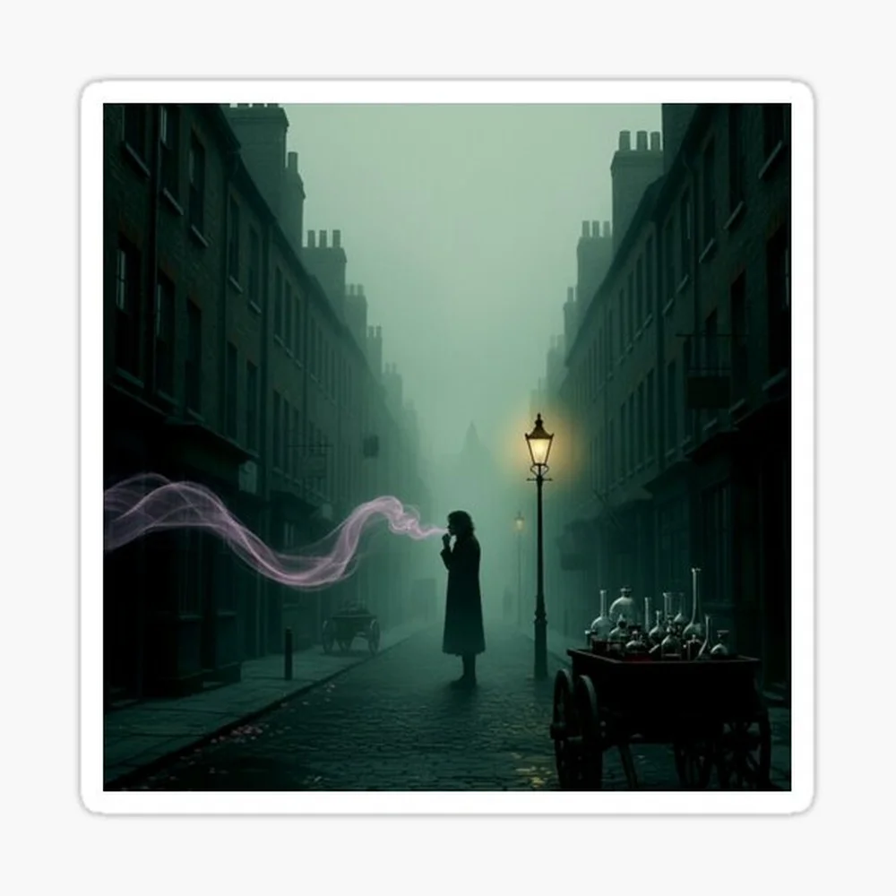 Scent of Obsession – Reimagined Perfume Movie Poster Sticker for Laptop Decor Bedroom Car Cute Cartoon Art Fashionable Public Su