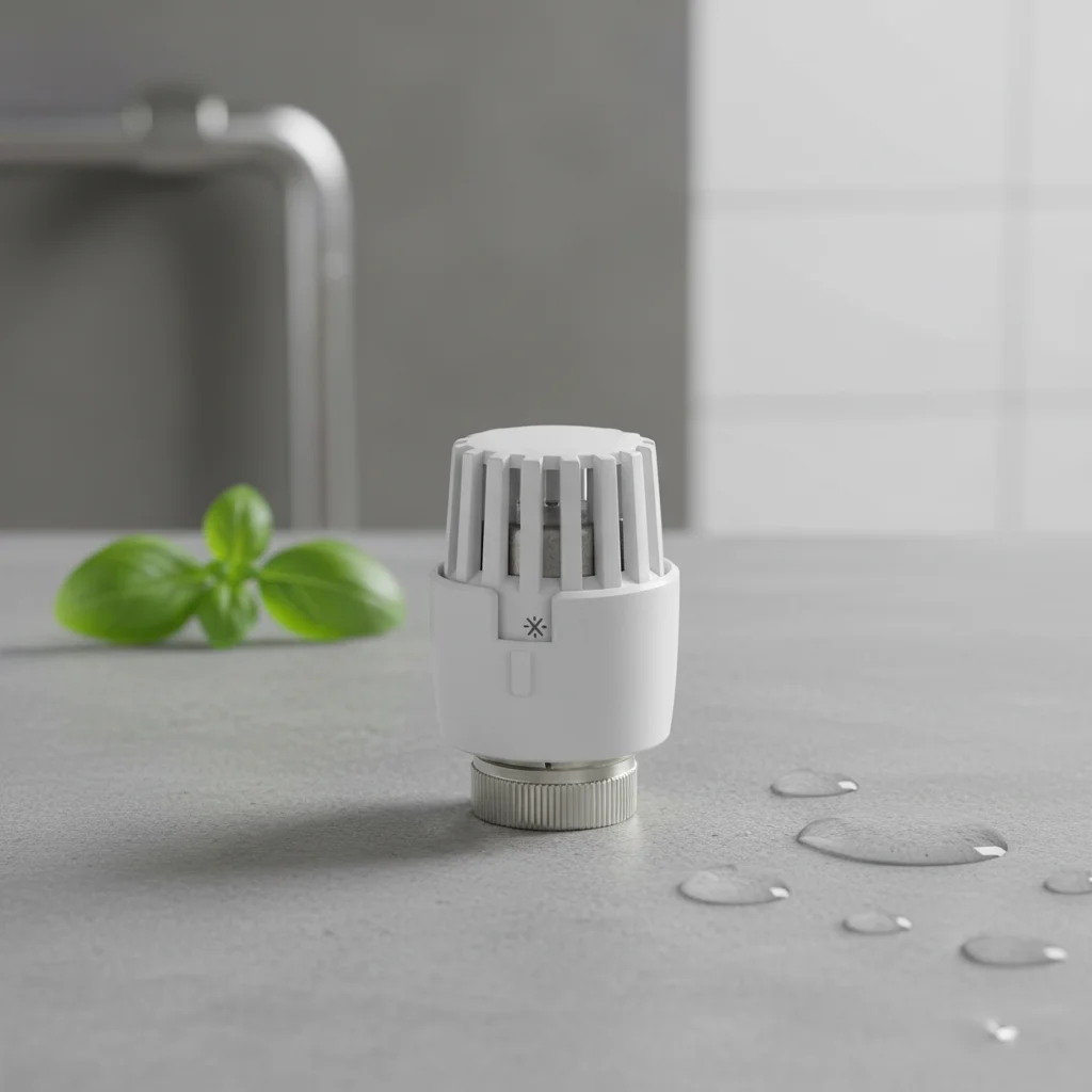 Adjustable Thermostat Valve Head For Floor Heating Water Distributor M30x1.5 Plastic Radiator Control