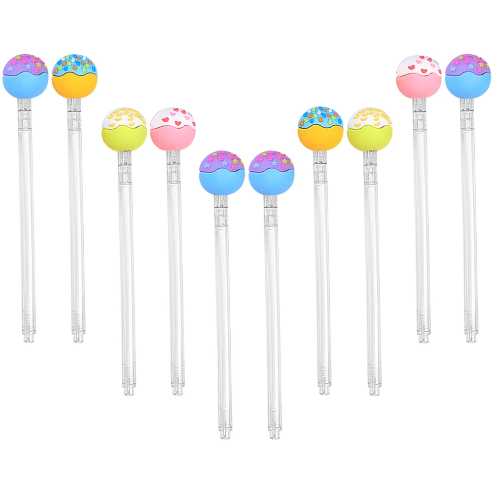 

10 шт. сменный стержень, нейтральная ручка, канцелярские принадлежности, ручки для учителей, гелевые ручки для студентов, пластиковые детские новинки для рукописного ввода