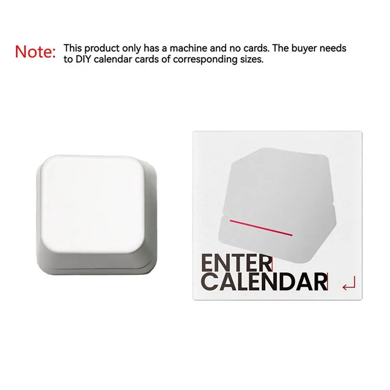 Customer Favorite New Year Calendars For Diy Machine Homemade Card Maker Half-Month Weekly Planner Box(Only Machine)