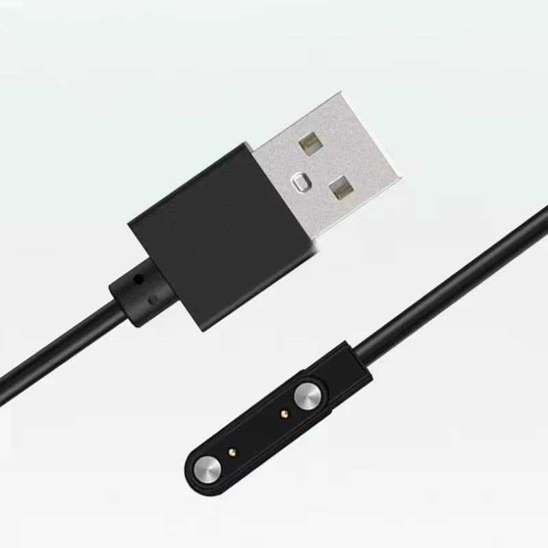 2 دبابيس 4 دبابيس Smartwatch حوض مهايئ شاحن USB كابل شحن الحبل للكبار/أطفال ساعة ذكية شحن الطاقة سلك الملحقات