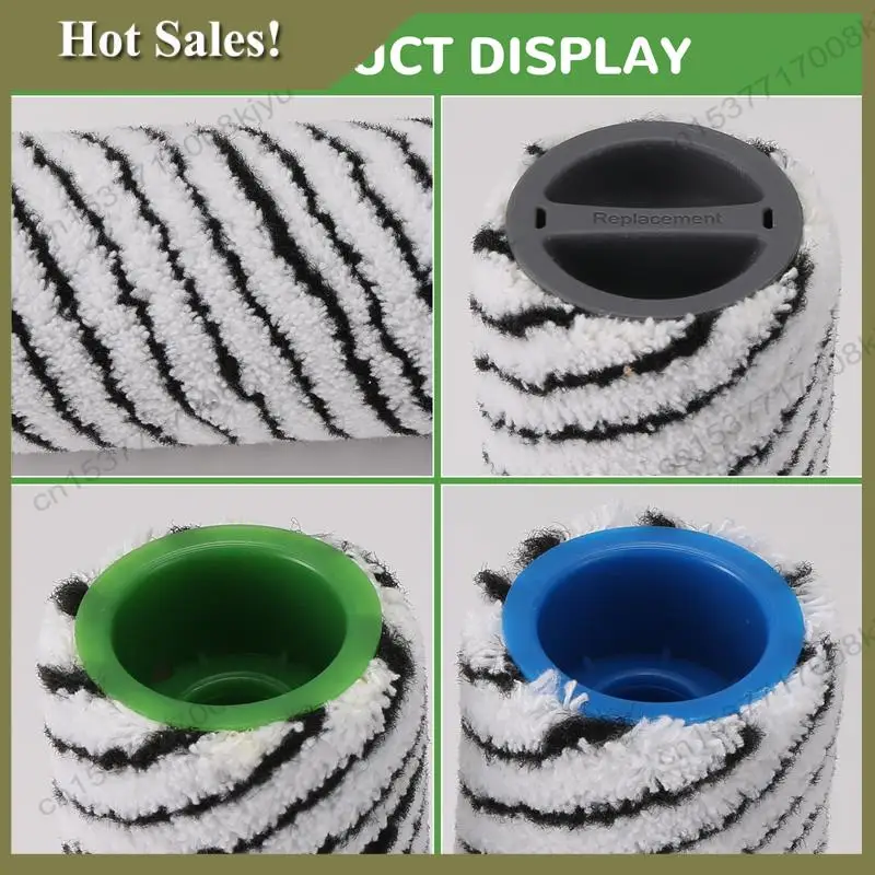 -A23G 2Pcs Stone Roller Brush For Karcher FC7 FC7 Premium FC5 FC5 Premium FC3 Cordless Floor Cleaner Parts Number 2.055-021.0