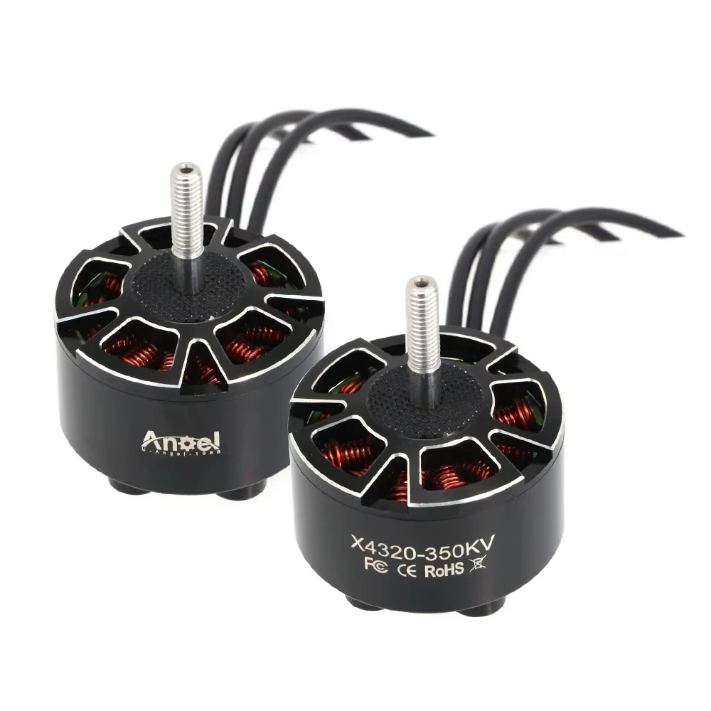 4pcs/lot Angel X4320 4320 KV350 350KV 3-8S 3683W Brushless Motor 6mm Shaft VS Flashhobby A4320 Motor