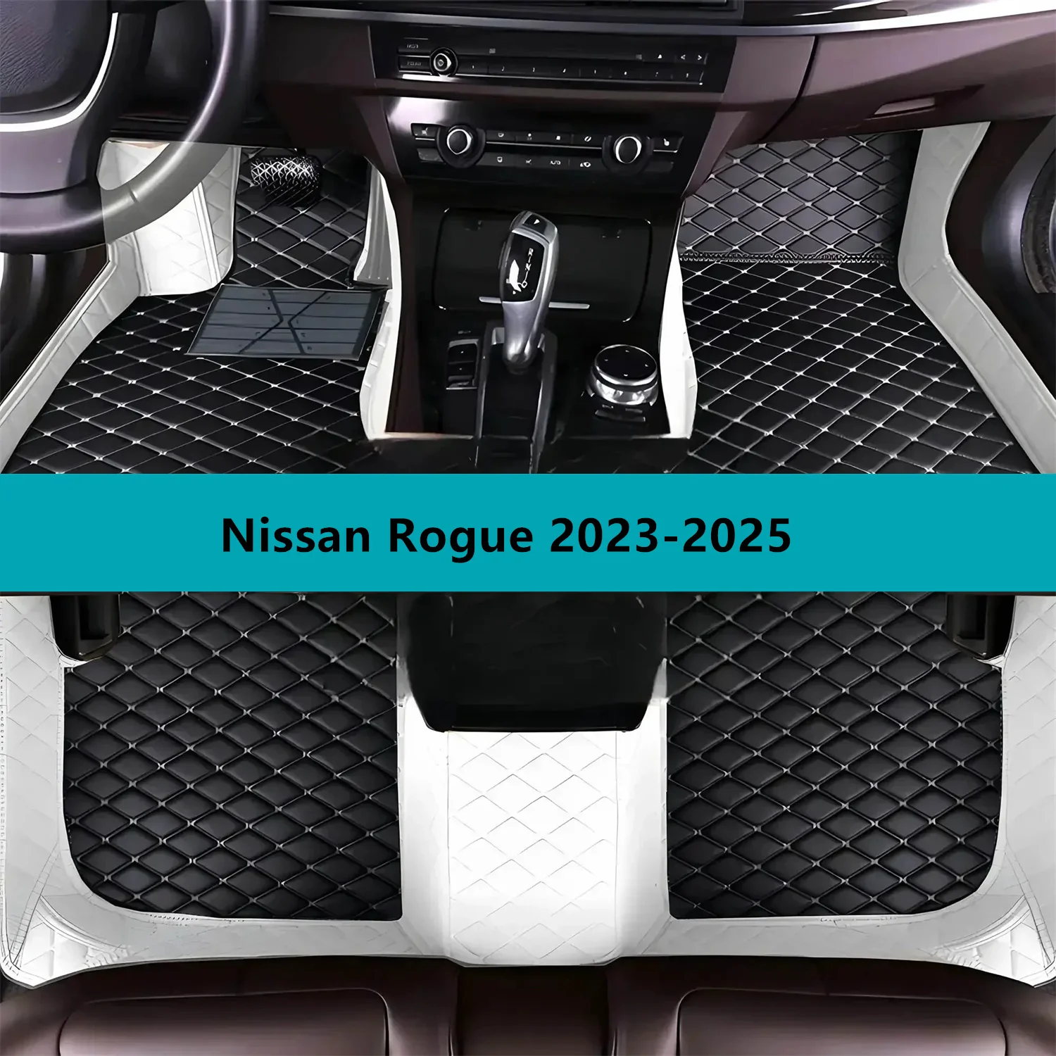 

Полный комплект автомобильных ковриков для Nissan Rogue 2023-2025, кожаные коврики для автомобилей, коврики, автомобильные аксессуары