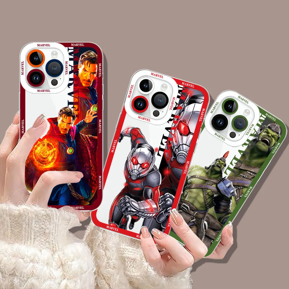 Doctor Strange The Hulk Ant Man Cover For VIVO Y76 Y53S Y51 Y51A Y50 Y35 Y33T Y33S Y31 Y30 Y27 Y22S Y21 Y21A Y21S Y21T Y20 Case