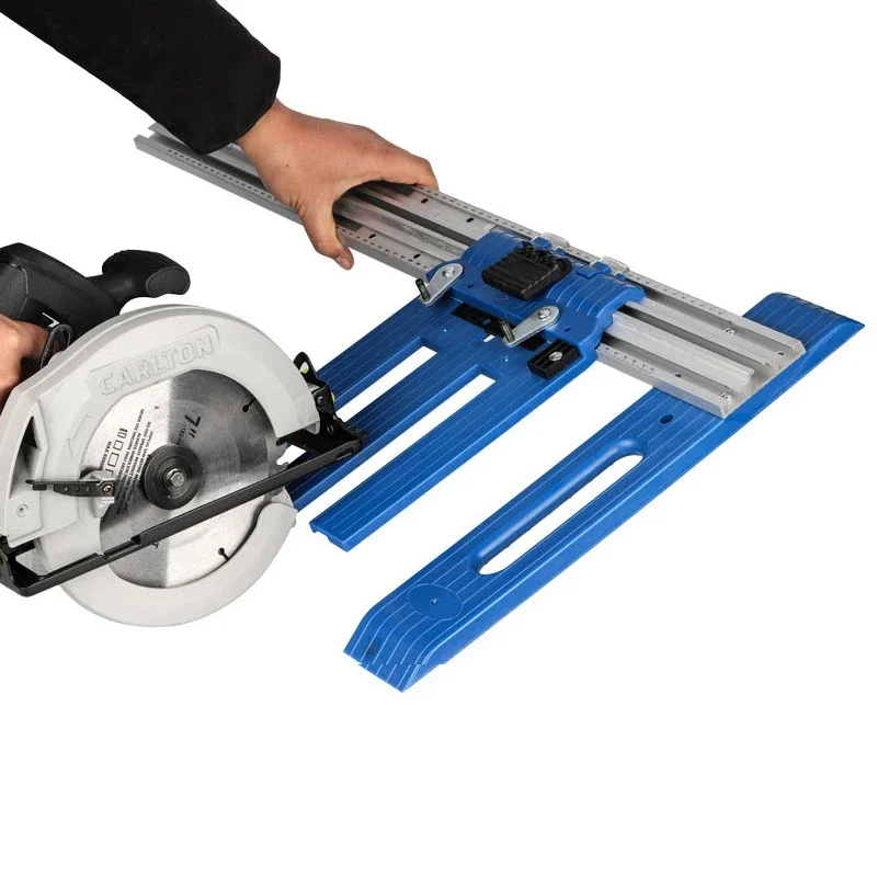 Multifunctional Saw Guide Rail Edge Guide Position Cutting Tool Wood Trimming Machine Router Milling Slide Rail Fixed Cutting