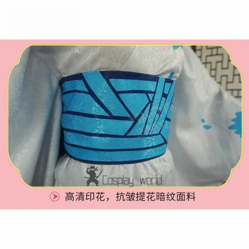 أزياء شيطان القاتل النسائية التأثيرية Rengoku Ruka ‌   زي كيمونو أنيمي أنيق للبالغين ملابس لعب الأدوار لحفلات الهالوين