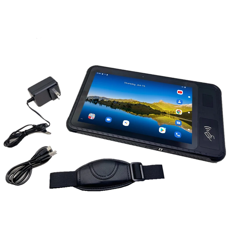 T801 Android 11 Three Defence NDavid Tablet, 4 Go de RAM, 64 mots, M 4G Permanence, Appel téléphonique, MTK 10.1, Octa Core, Touriste, EpiCard, WiFi, 2 caméras, 6765 pouces