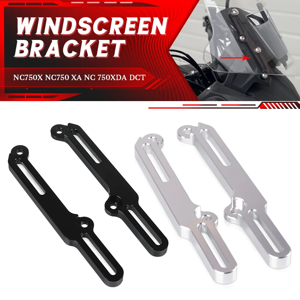 

Motorcycle For HONDA NC750 X NC 750X 2016 2017 2018 2019 2020 Windshield Lift Lifting Bracket Adjustable Windscreen Elevation