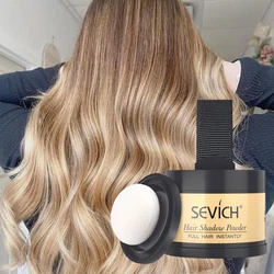 Sevich Hairline Powder Cover Hairline Shadow Powder Hair Repair Fiber Capillary Powder Natural Makeup Hair Concealer Cover Up