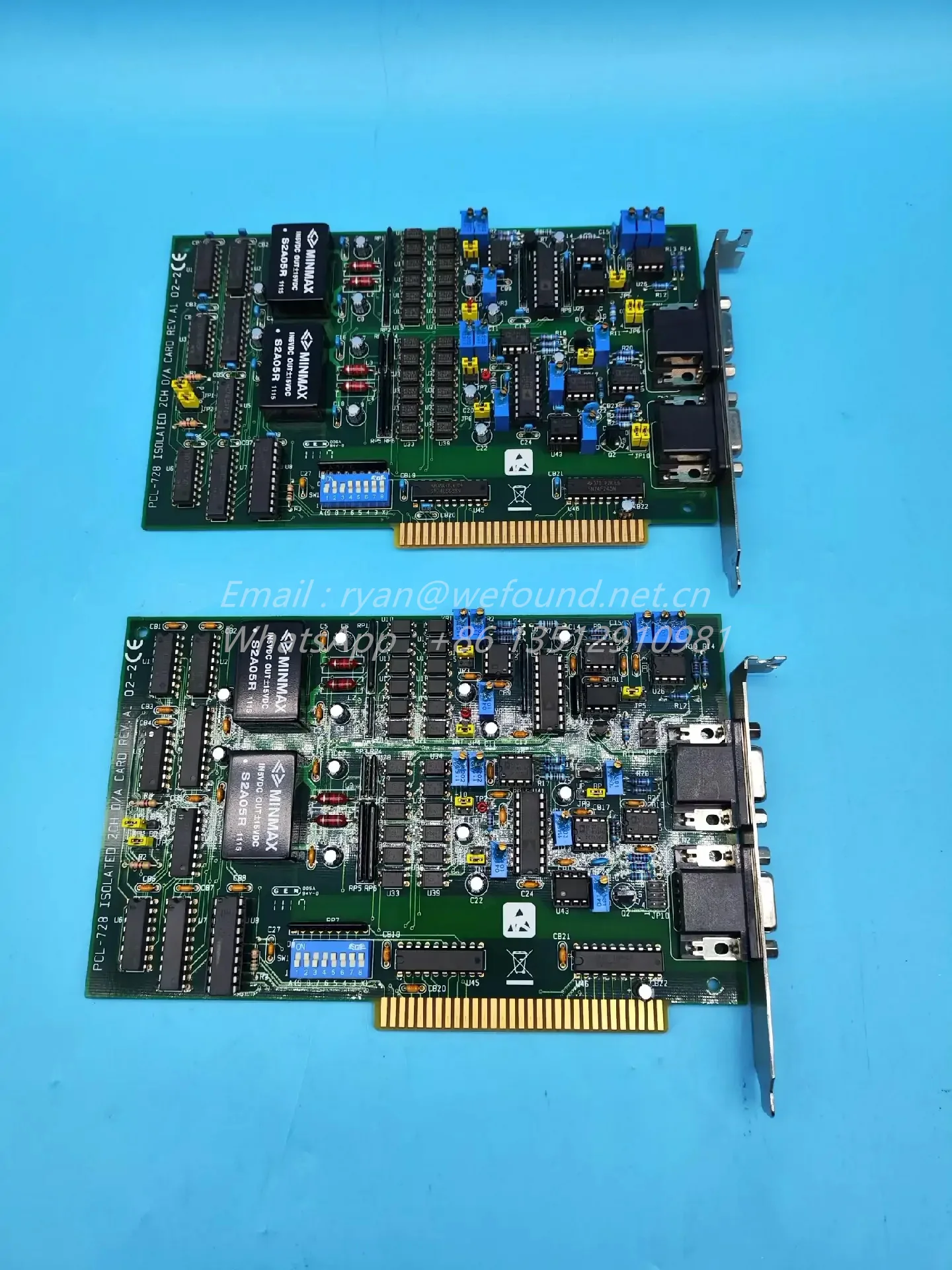 

PCL-728 для Advantech 2-канальная Изолированная аналоговая Выходная карта ISA