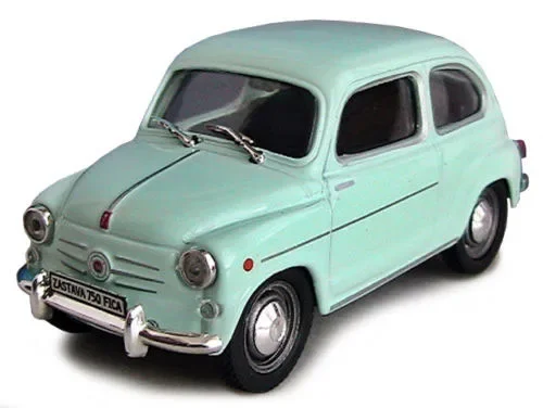 Оригинальный заводской бутик ZASTAVA 750 1:43, легкосплавные автомобильные игрушки для детей, детские игрушки, модель в подарок, оригинальная коробка