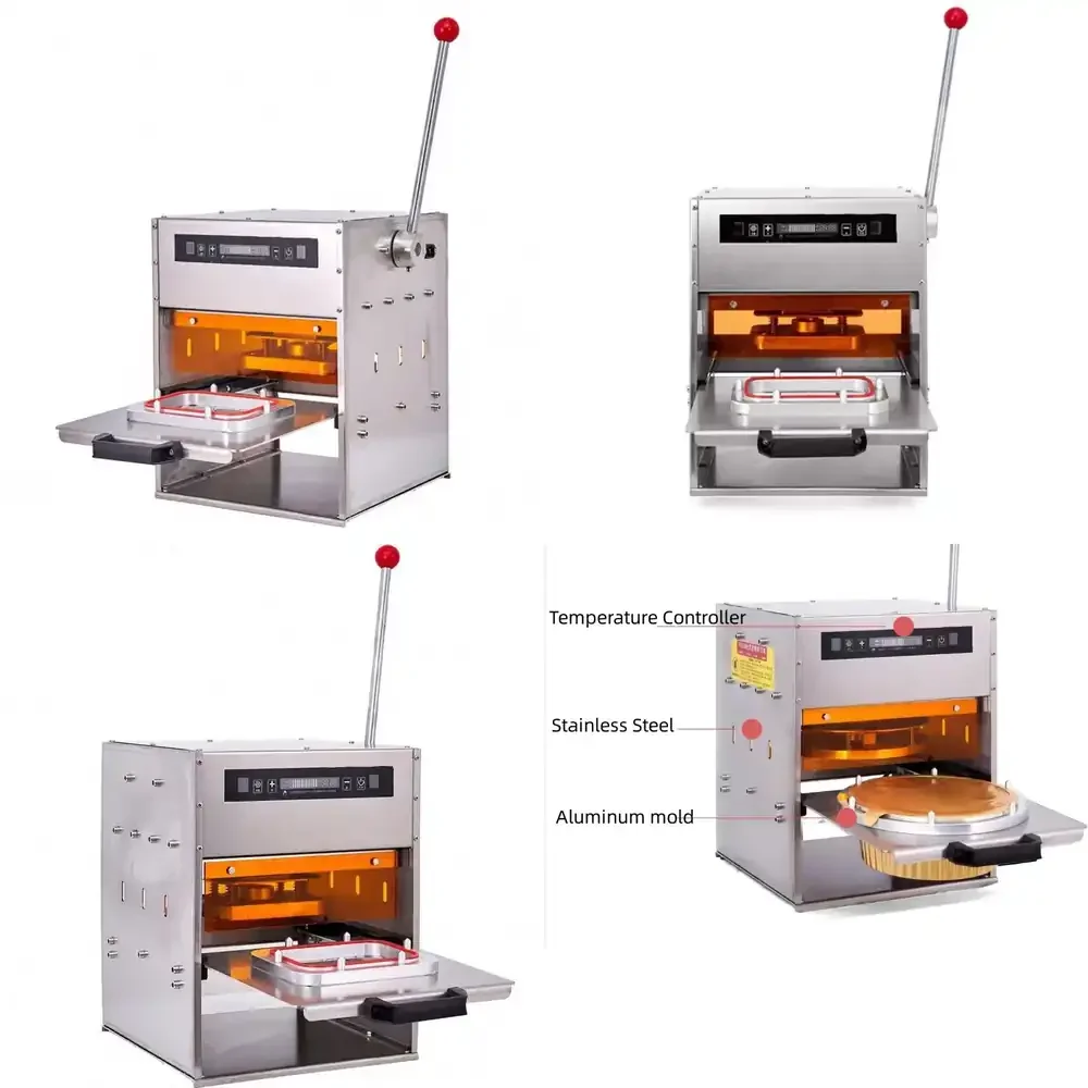 

Hot Custom Designed Electric Aluminium Foil Container Heat Sealing Capping Machine Custom Size Capping Machine for Heat