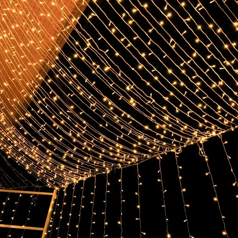 Xmas Outdoor Christmas Lights Led String Lights 10M 2M Luces Decoracion Fairy Light Holiday Lights Lighting Tree Garland