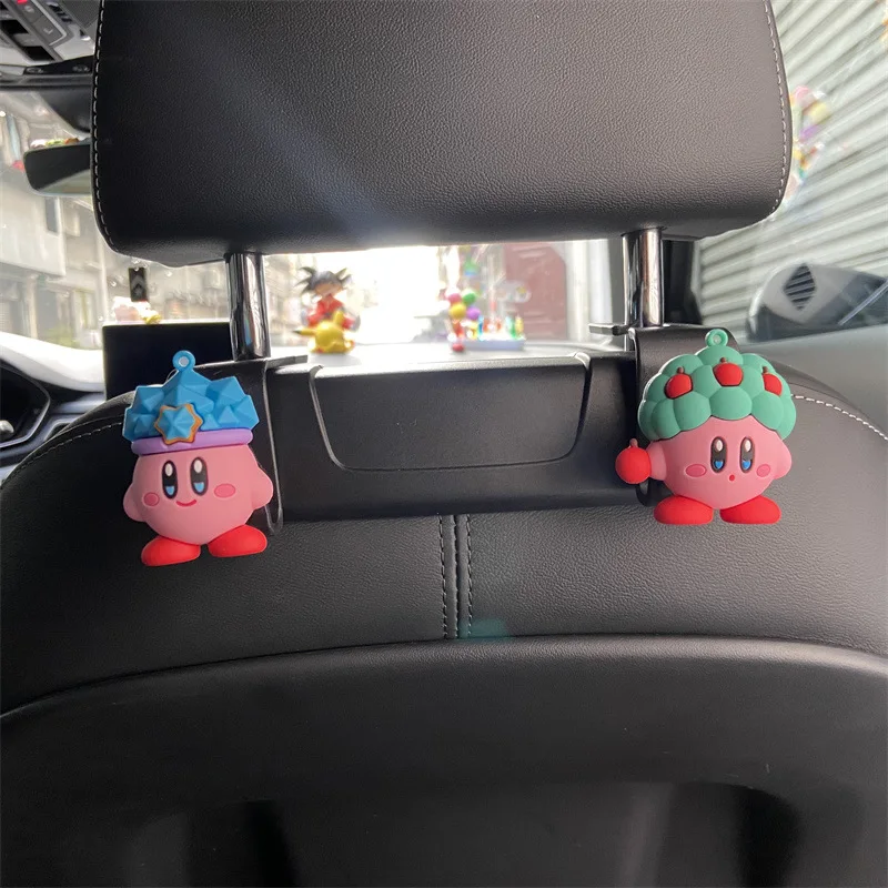 Kirby Car Seat Headrest Hook for Auto Back Seat Universal Car Hidden Seat Hook Storage Organizer Hanger for Handbag Purse Bags