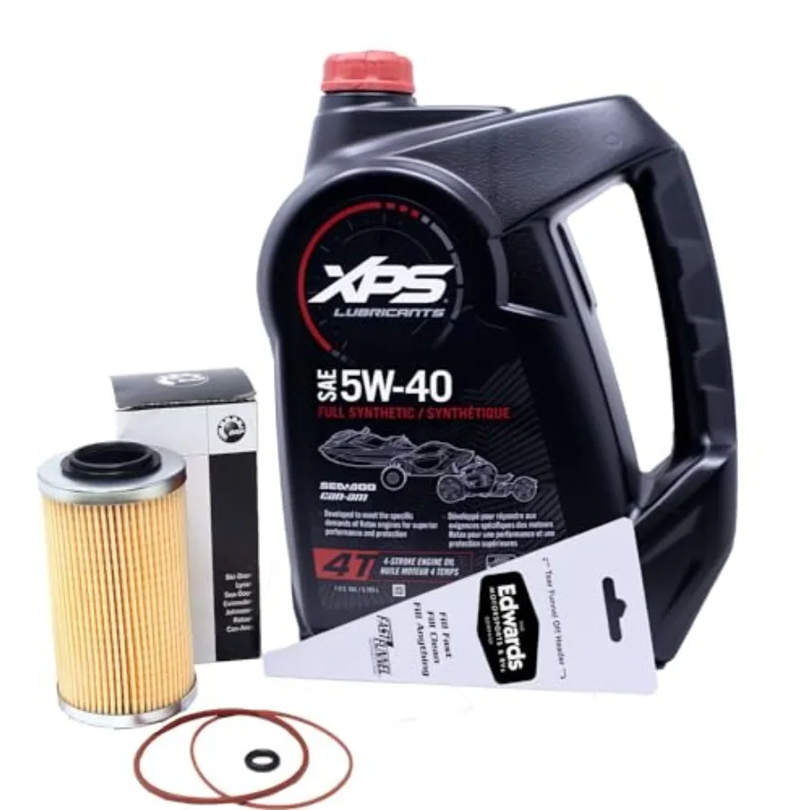 2017-2019 مجموعة تغيير الزيت Sea-Doo GTI 130 لصيانة المائية البحرية مع مجموعة الزيوت الصناعية والفلتر عالية الأداء f #1