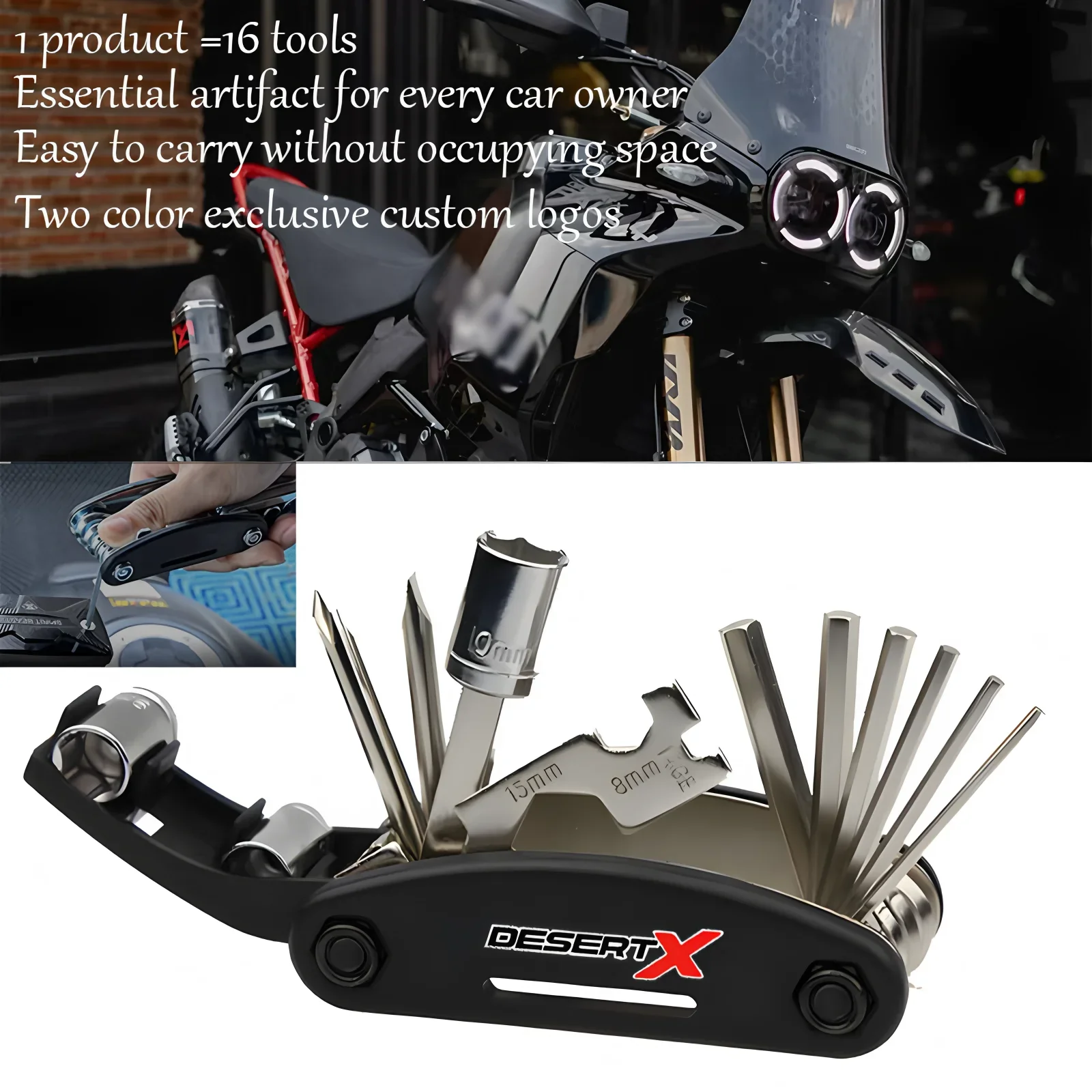 Комбинированный инструмент для Ducati Scrambler 800 Monster 821, Diavel Desertx Multistrada 950 1100, аксессуары, набор отверток для ремонта