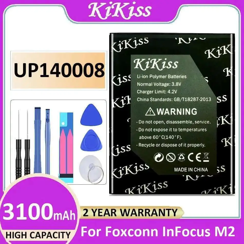

For Foxconn Infocus M2 UP140008 Mobile Phone Battery High Compatibility Good Low-Temperature Performance 3100Mah