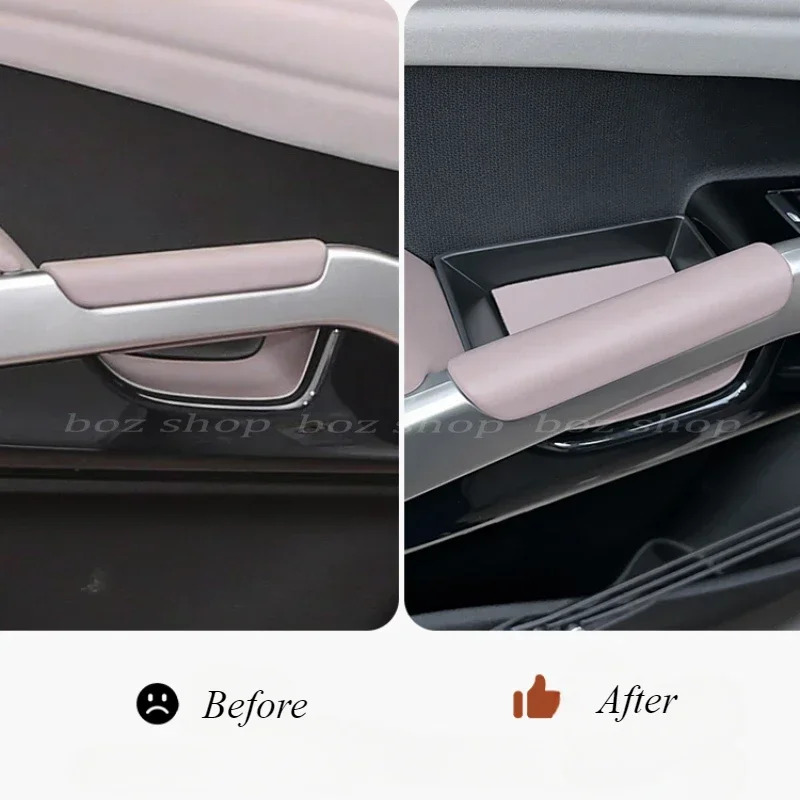 For BYD Atto 3 Car Door Handle Storage Box Car Front/Rear Door Storage Box Decoration Accessories Car Supplies Container Holder