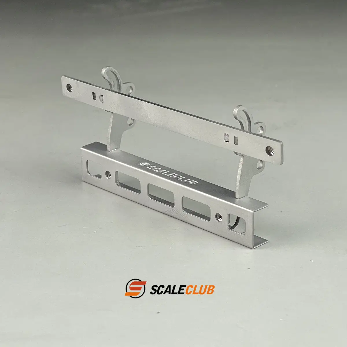 770S Front Swivel Bracket Flip Hinge Silver CTXZZJ-770S-1 For 1/14 Tamiyaa RC Truck Tractor Scaniaa SCALECLUB Toy Model Parts