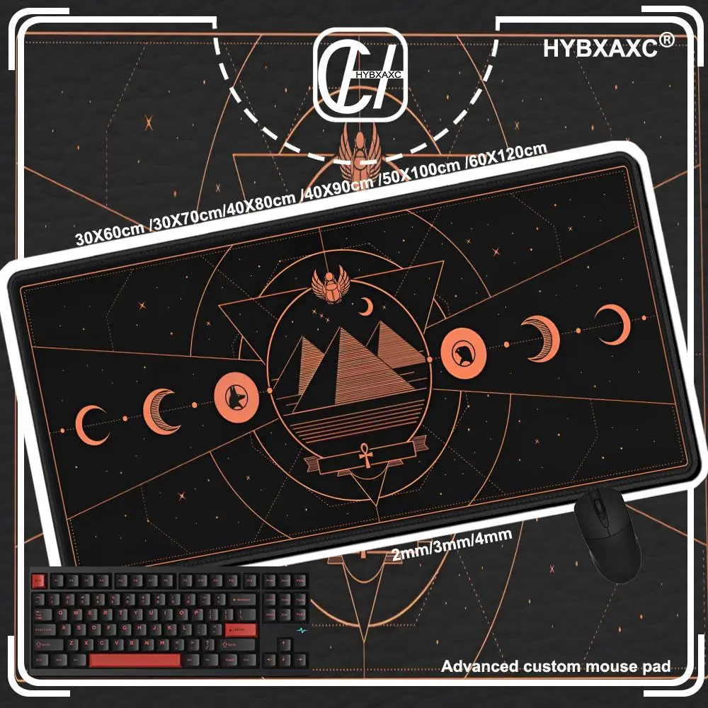 Mouse Pad Mystery Constellations Desk Mat Computer Pads Tarot Card Kawaii Mousepad Gamer Accessories Cute Mouse Mat Rubber Pad